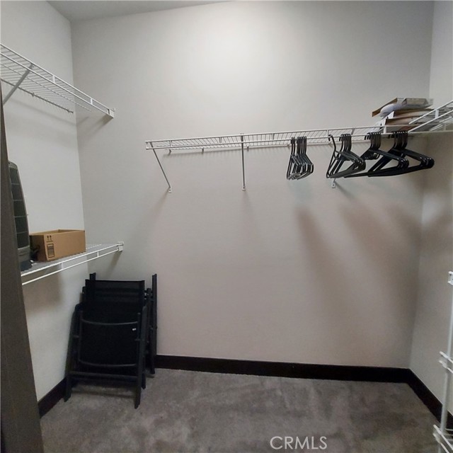 Huge walk-in closet in primary bedroom suite!
