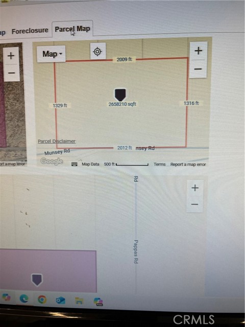 Detail Gallery Image 3 of 5 For 0 Munsey, Cantil,  CA 93519 - – Beds | – Baths