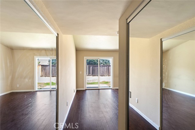 Master Bedroom His and Her Closets