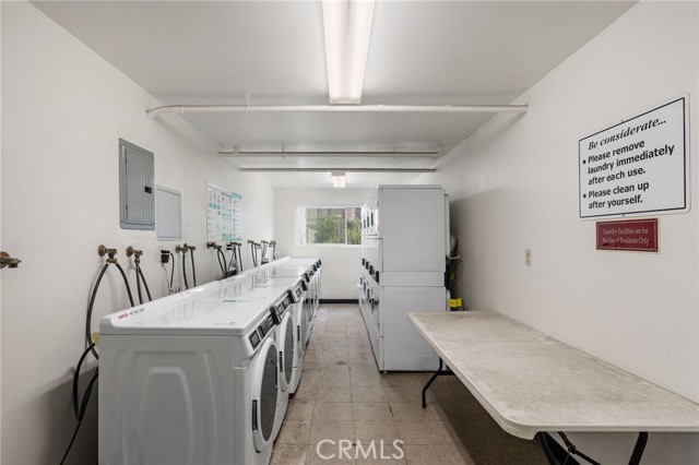 Community laundry room