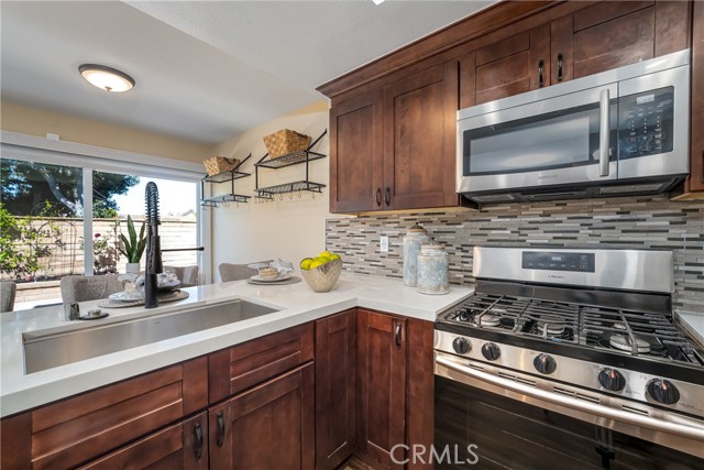 Remodeled kitchen