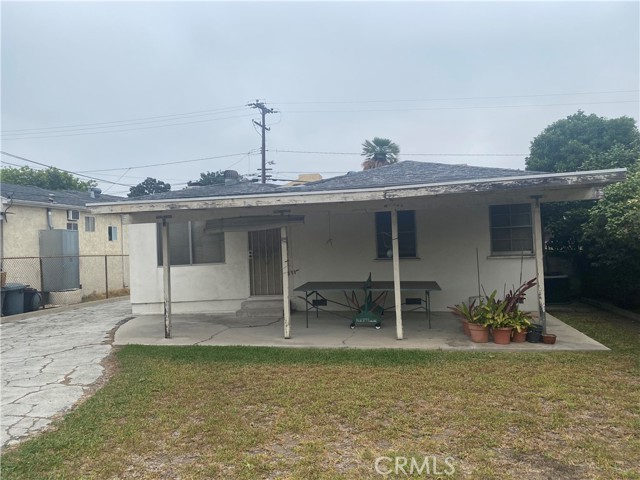 house rear view