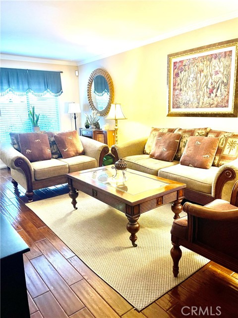 Bright and airy living room