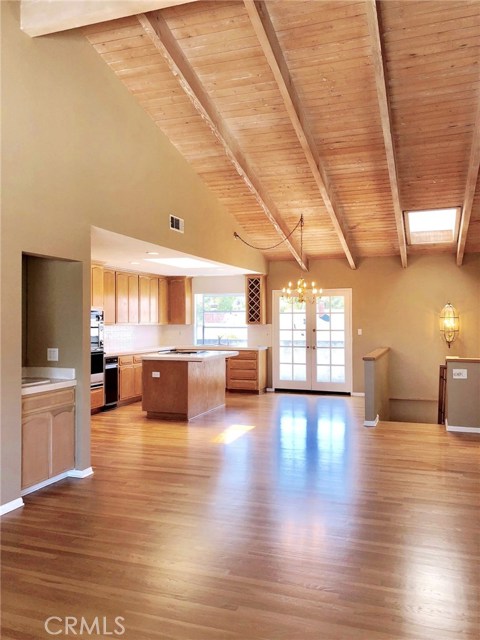 Gorgeous Cathedral Ceilings and entire unit has been repainted and hardwoods refinished. Super cute with pretty view of PV Hills from the large kitchen window.