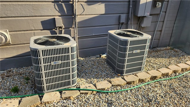 2 new air conditioning units were installed.