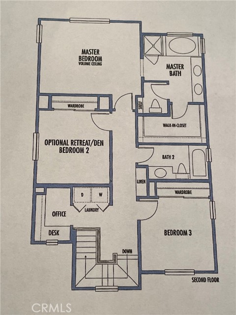 Original Builder 4 bedroom floorplan