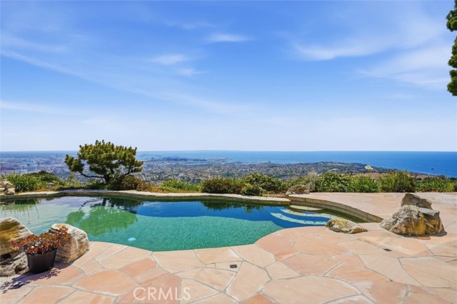 backyard with pool and hot tub