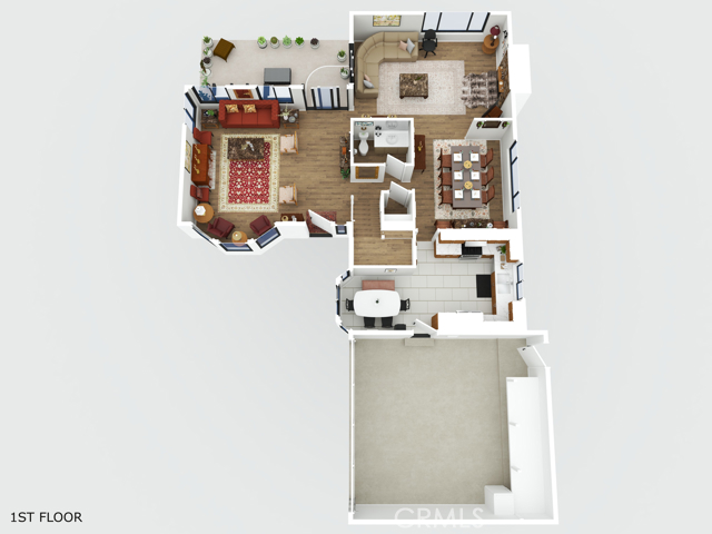 3D 1st Floor Plan 3D 1st Floor Plan