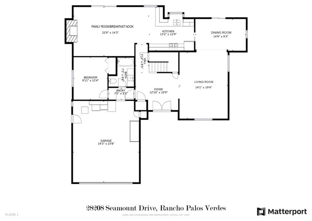 Main Floor Floor Plan
