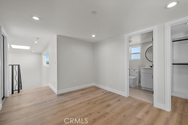 mezzanine/loft with 3/4 bath and closet