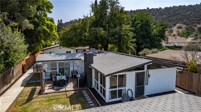 Aerial view of primary home