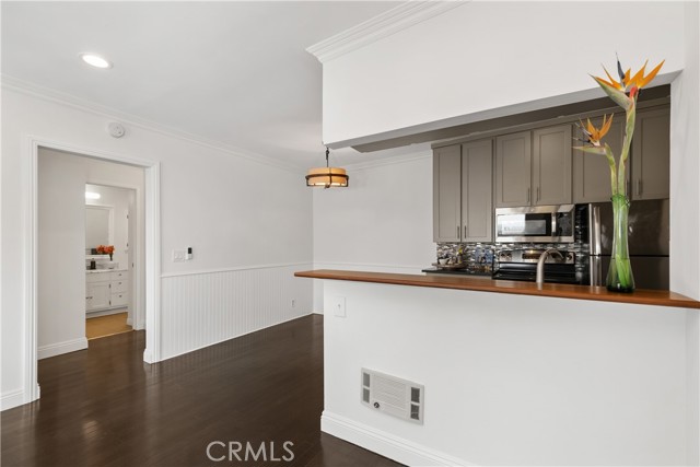 entry hall from living room