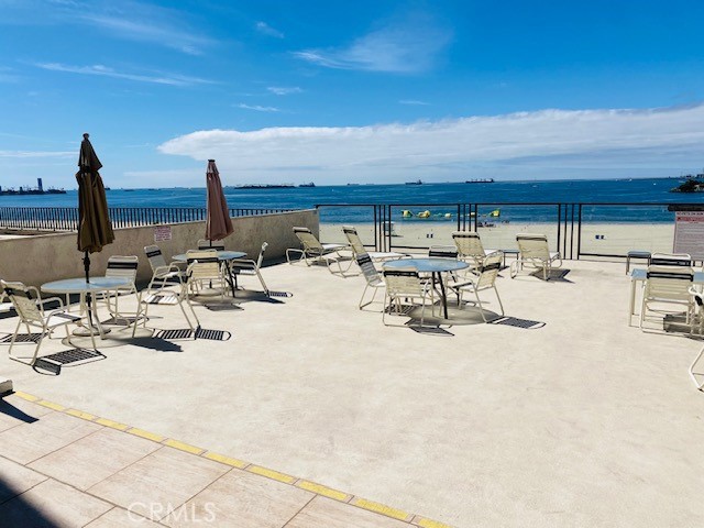 Pool deck is 2 floors above the unit