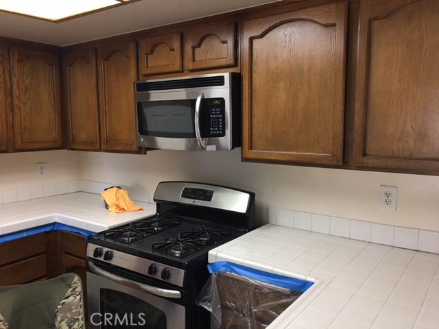 refinished cabinet