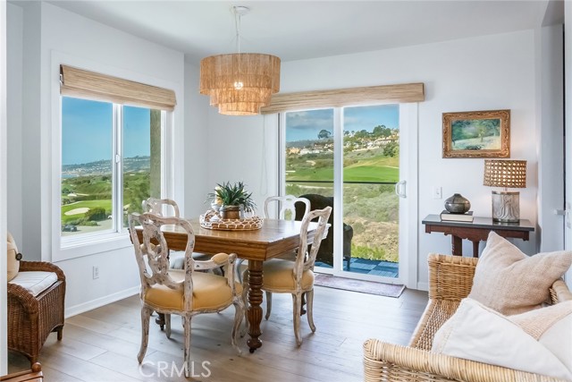 Dining Room Ocean & Golf Course Views