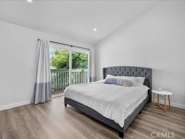 Primary Bedroom with balcony