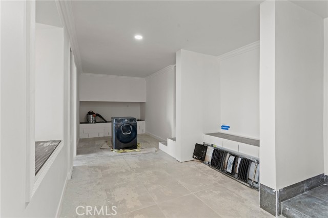 Living area off kitchen
