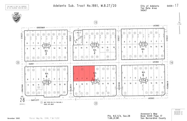 0 Baldwin St., Adelanto, CA, 92301 0 Baldwin St., Adelanto, CA, 92301
