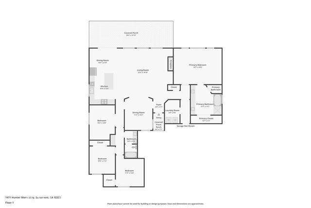 Detail Gallery Image 20 of 22 For 1471 Hunter Moon Way, Beaumont,  CA 92223 - 4 Beds | 2 Baths