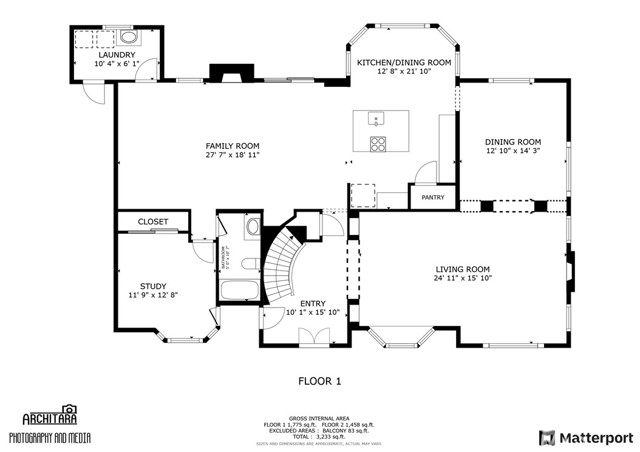 Floor Plan Level 1