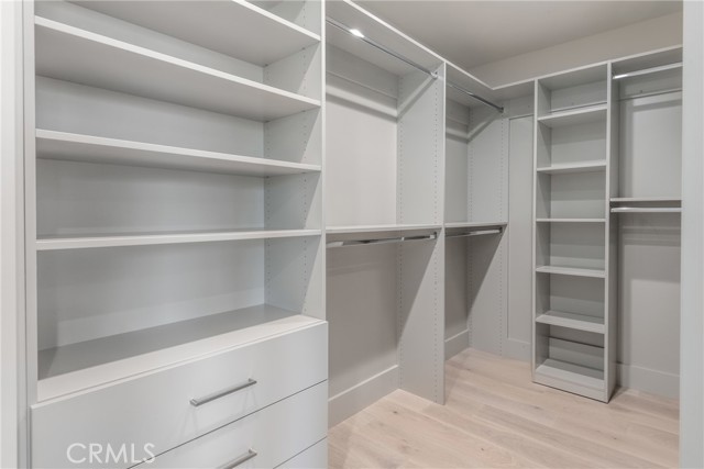 Primary closet
