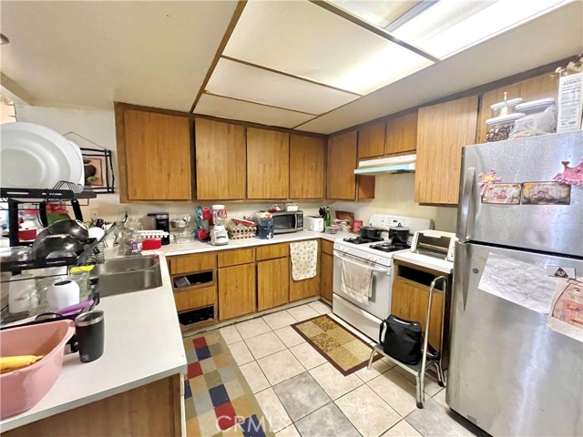 Kitchen area.