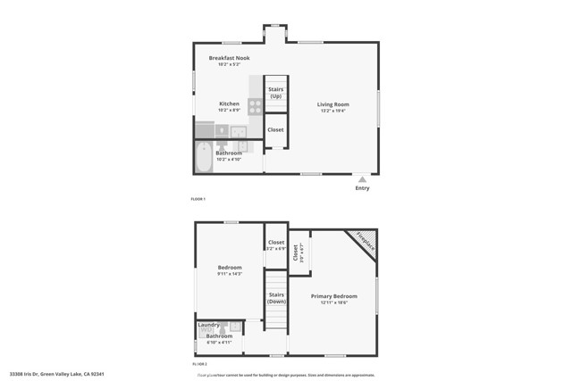 Detail Gallery Image 27 of 28 For 33308 Iris Dr, Green Valley Lake,  CA 92341 - 2 Beds | 1/1 Baths