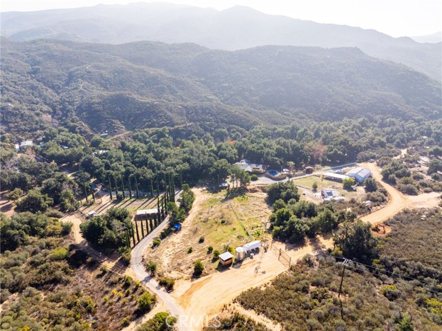 Ariel view of the 30 acres, with private automatic security gate.