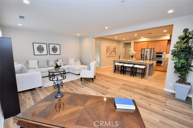 New Flooring in Family Room