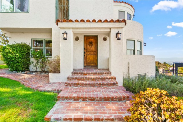 A Rancho Palos Verdes home bringing vibrant Old World Charm in the Red Tile section of Miraleste.