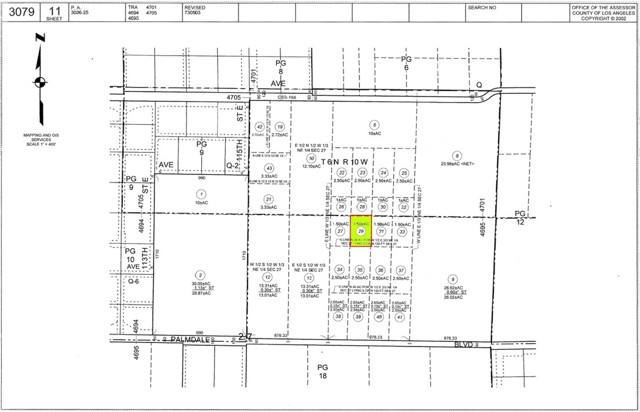 Detail Gallery Image 1 of 1 For 0 116th St, Littlerock,  CA 93543 - – Beds | – Baths