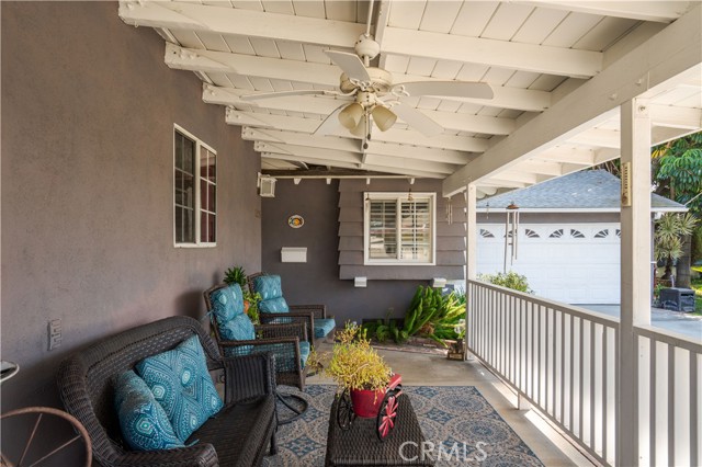 FRONT PORCH WITH FAN, GREAT FOR RELAXING