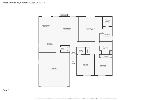 Detail Gallery Image 5 of 24 For 67735 Verona, Cathedral City,  CA 92234 - 3 Beds | 2 Baths