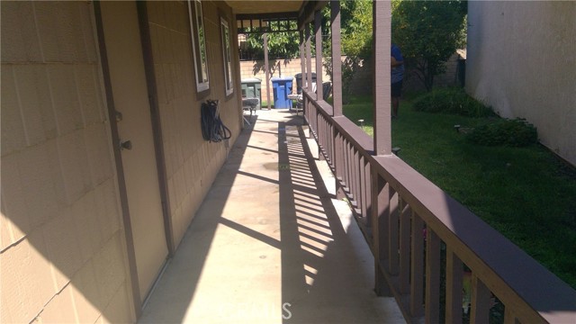 Entry from front porch to door.