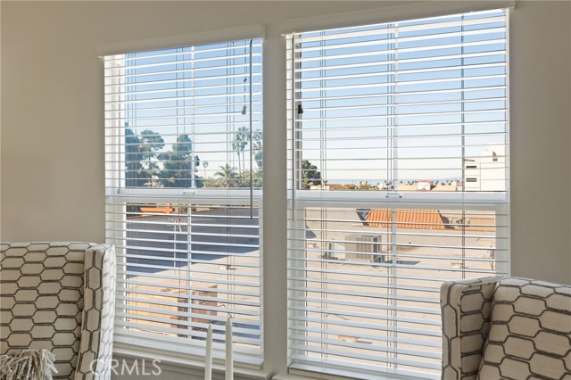 View from upstairs sitting room