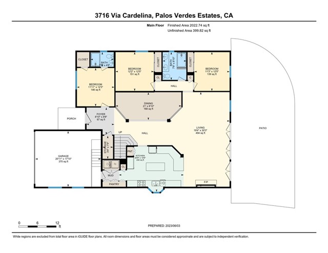 3716 Via Cardelina, Palos Verdes Estates, California 90274, 4 Bedrooms Bedrooms, ,3 BathroomsBathrooms,Residential,Sold,Via Cardelina,PV23097758