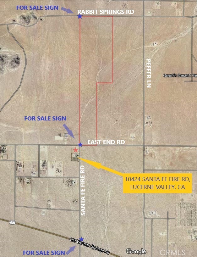 120 ACRES, Lucerne Valley, California 92356, ,Commercial Lease,For Rent,120 ACRES,CRCV24237545