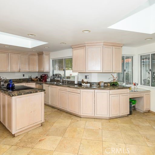 view front entry area looking into the kitchen