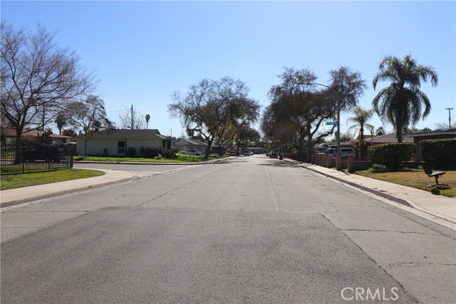 street scene looking south