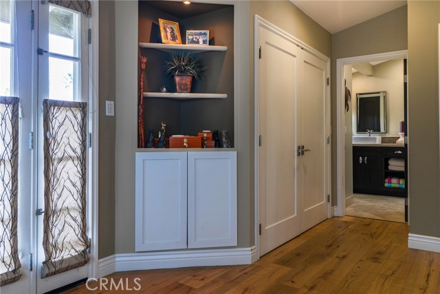 The master retreat is just gorgeous... This is walking from the bedroom to the bathroom