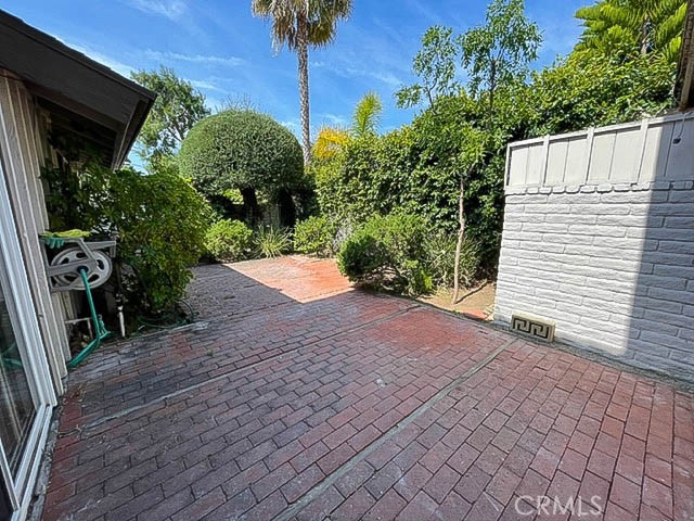 Front patio of house