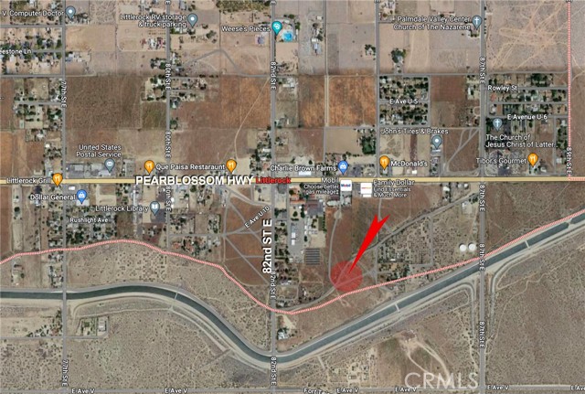 Detail Gallery Image 2 of 6 For 0 Vac/Vic Pearblossom Hwy/82nd, Littlerock,  CA 93543 - – Beds | – Baths