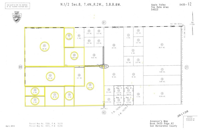 Detail Gallery Image 13 of 13 For 0 Laguna Seca/Del Oro Rd, Apple Valley,  CA 92308 - – Beds | – Baths