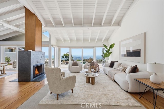 living room with gorgeous views