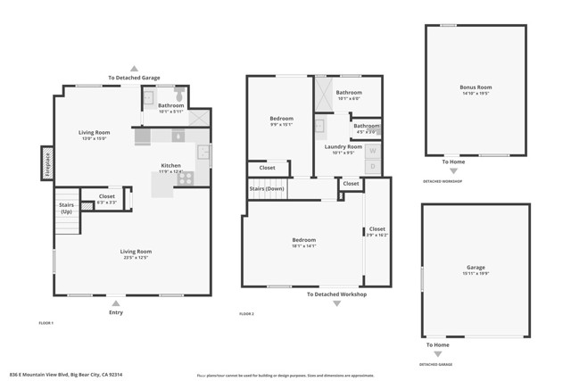 Detail Gallery Image 28 of 32 For 836 E Mountain View Bld, Big Bear City,  CA 92314 - 2 Beds | 2 Baths