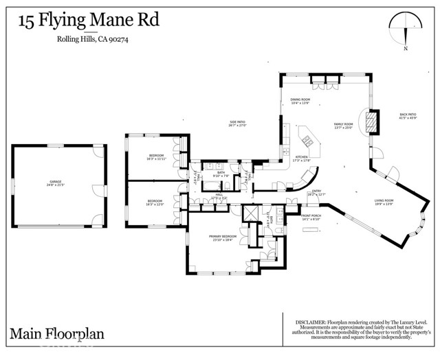 15 Flying Mane Road, Rolling Hills, California 90274, 3 Bedrooms Bedrooms, ,1 BathroomBathrooms,Residential,Sold,Flying Mane,SB21194347