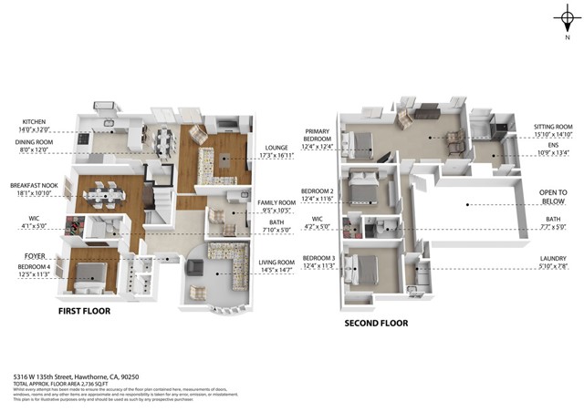 Detail Gallery Image 34 of 34 For 5316 W 135th, Hawthorne,  CA 90250 - 4 Beds | 3 Baths