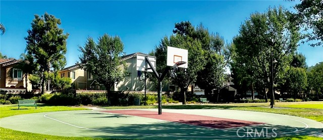 Community basketball court