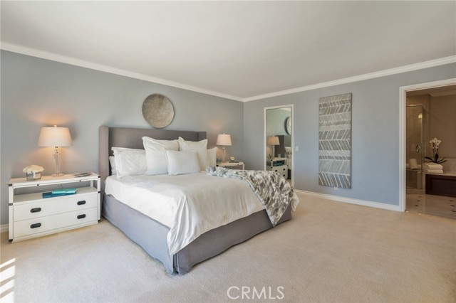 Primary Bedroom with balcony