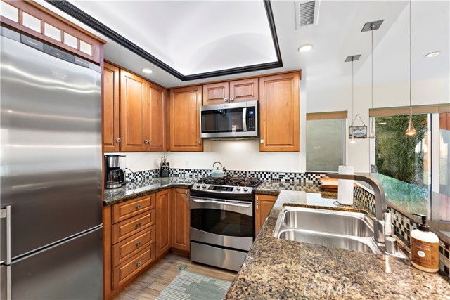 Stainless steel appliances